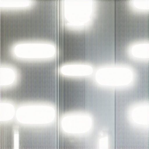 Modular LED Lighting System in Modern Interior Futuristic modular LED system illuminating a contemporary living space.