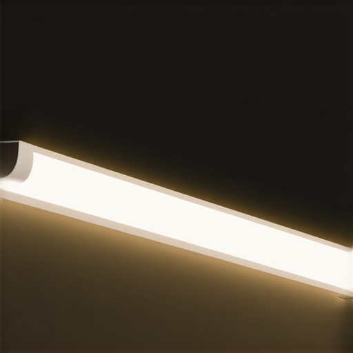 Aluminijski profil s ugrađenim senzorima i bežičnim upravljačem za pametnu rasvjetu.