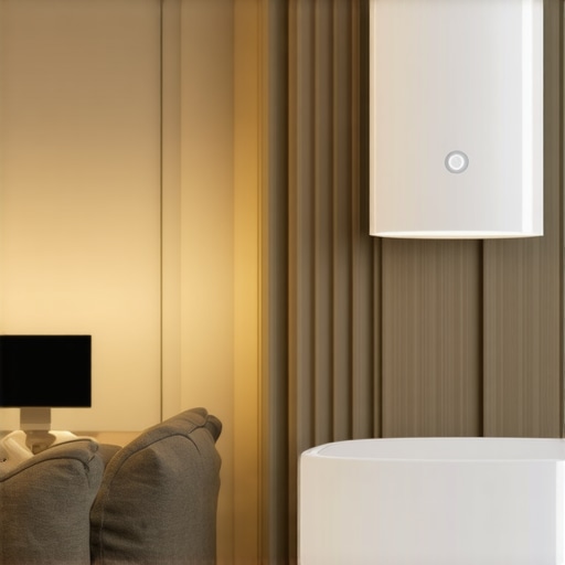 Ilustracija pametnog sistema osvetljenja sa AI i IoT tehnologijom u domu