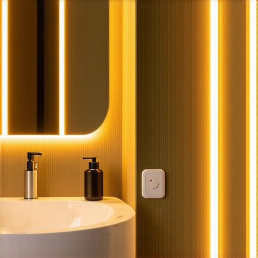 Advanced smart LED bathroom lighting system with adjustable features in Podgorica