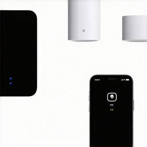 Smart LED lighting system integrated with sensors and mobile app