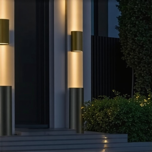 Vanjska rasvjeta s brušenim mesingom: Top ideje za 2024