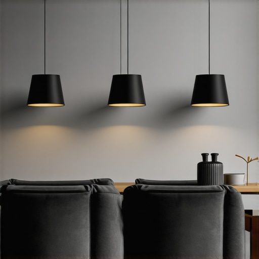 Crne lampe u dnevnom boravku: 4 trika za moderan stil 2026.