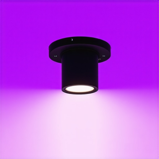 Modern AI-enabled modular outdoor lighting system Futuristic outdoor lighting system showcasing modular components with AI controls