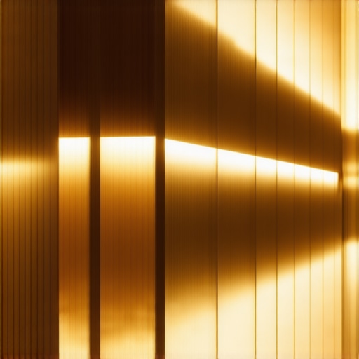 Interior space showcasing integrated LED lighting system