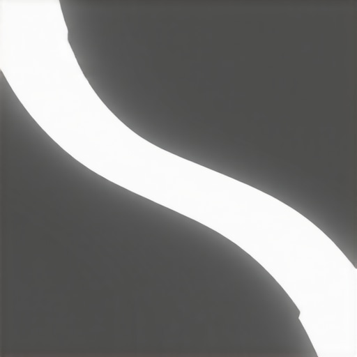 OLED Lighting Innovation in Interior Design Close-up of sleek OLED lighting panel integrated into a stylish home interior.