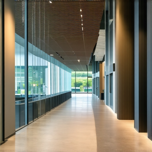 Zeleni energetski efikasan objekat sa optimalnim prirodnim svetlom i tehnološkim sistemima