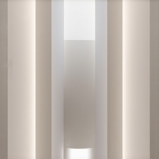 Interior with layered LED lighting showcasing integration of various fixtures and controls.