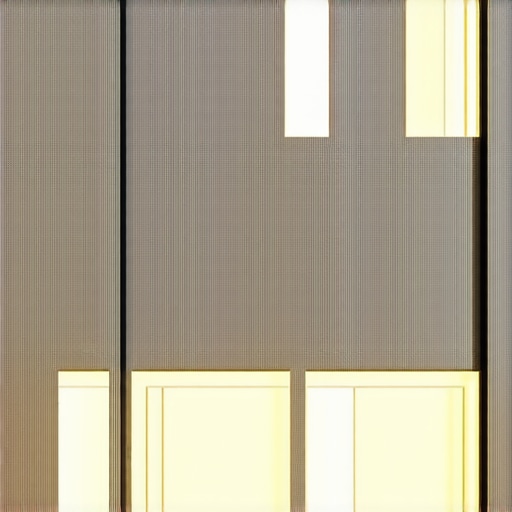 A sleek modern interior showcasing concealed LED transformers behind textured panels that match the wall decor.