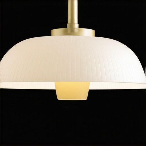 Vintage secesijska lampa s kristalnim ukrasima u moderno oplemenjenom prostoru