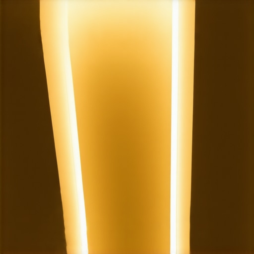 Interior space showcasing smart lighting system blending with decorative fixtures