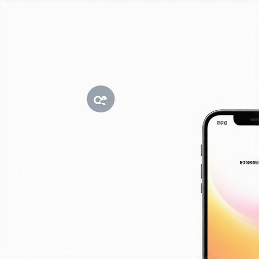 User controlling smart lighting via mobile app