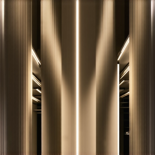 Contemporary room showcasing layered lighting with LED strips and smart controls