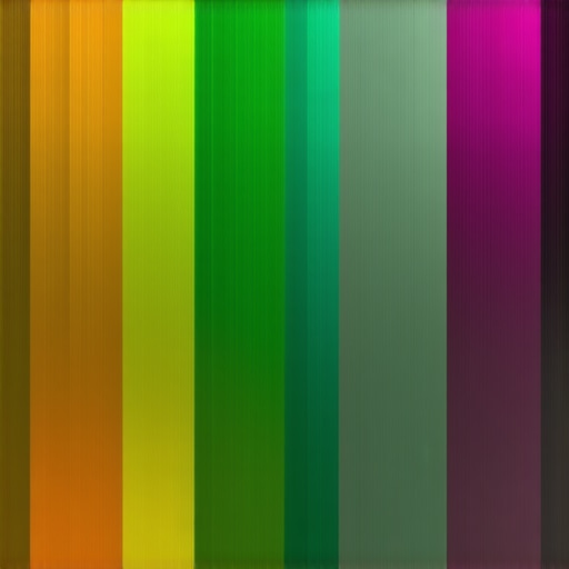 Futuristic lighting setup with spectral analysis equipment in a sleek, contemporary space.