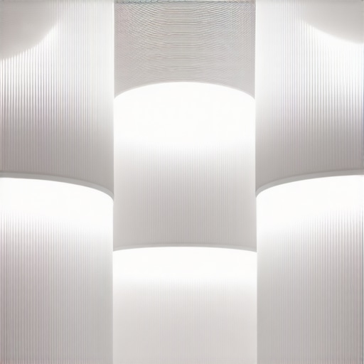 Interior illuminated with layered, smart lighting demonstrating technological and artistic harmony.