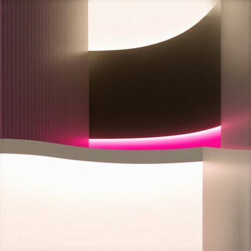 Advanced Smart Lighting Installation Futuristic smart lighting system enhancing contemporary interior design