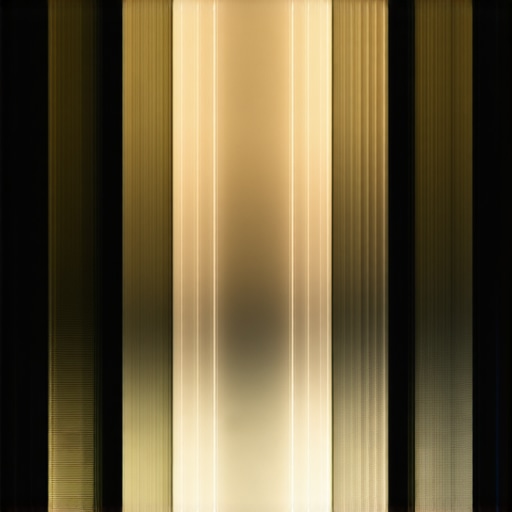 Interior space showcasing innovative LED lighting and textured glass surfaces