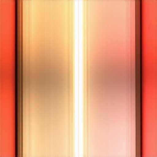 Futuristic Interior Lighting System Advanced smart interior lighting with textured glass and LED panels