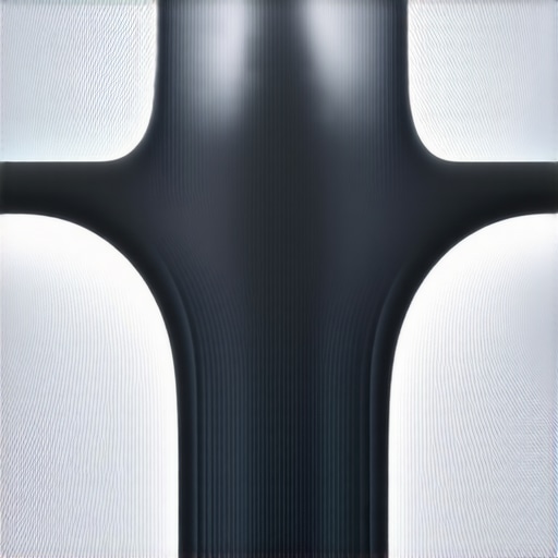 A highly detailed, modern sculptural lighting piece combining art and advanced technology.