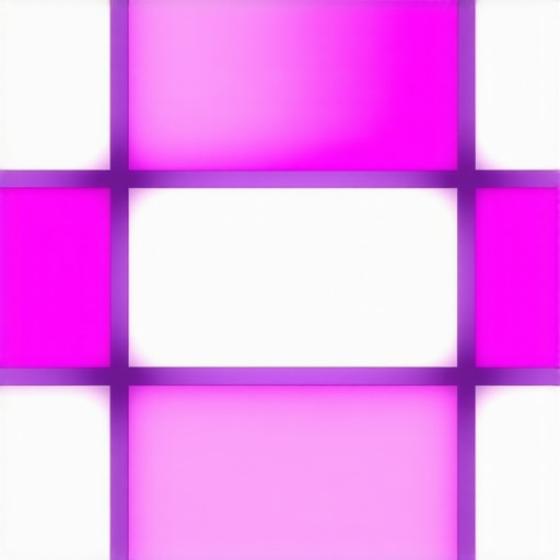 A modern home interior with advanced smart lighting system and control touchscreen.