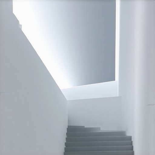 High-Tech Architectural Lighting Control Panel Advanced lighting control interface for modern building with digital controls and sensors