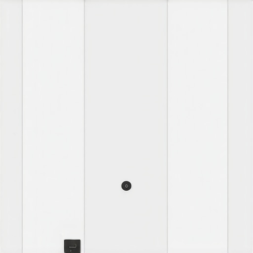 Invisible Sensor Integration in Modern Interiors A modern interior with sensors hidden within wall panels blending seamlessly with decor.