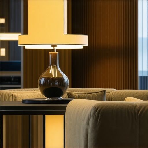 Elegant living room with multiple lighting layers creating a sophisticated atmosphere