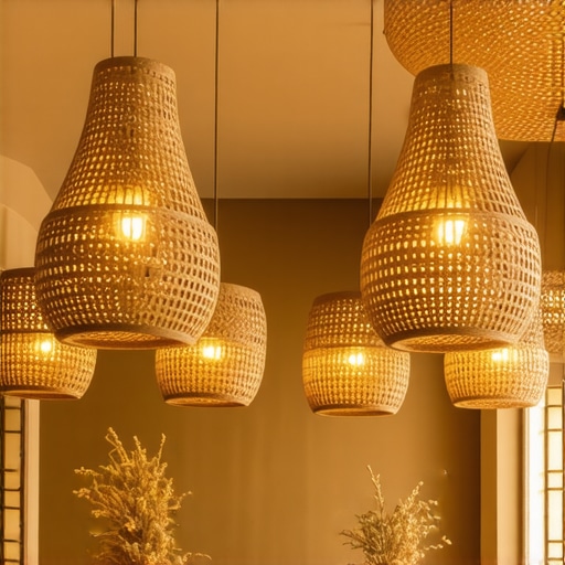 Lusteri od ratana za visoke stropove: 4 masivna modela za 2026.