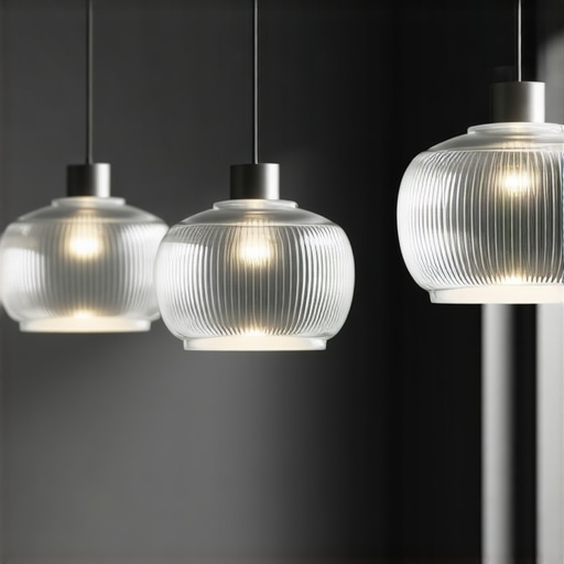 Minimalistički lusteri s rebrastim staklom: Trend koji traje u 2026.