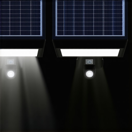 Napredne spoljne sigurnosne rasvete Svetlosni sistemi za sigurnost na otvorenom prostoru sa senzorima pokreta i solarnim panelima