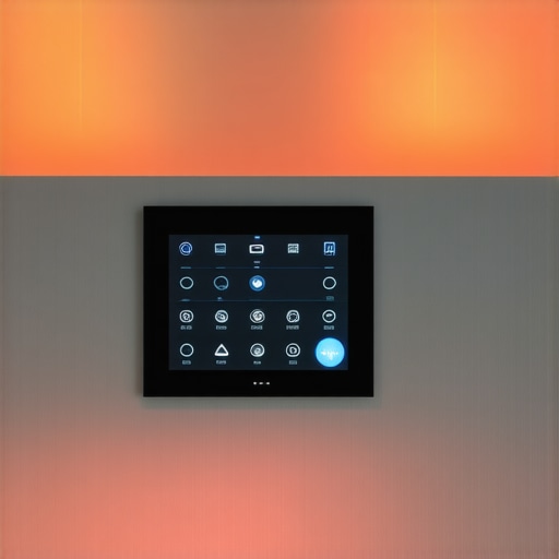 Interijer moderne kuće s pametnim sustavima za upravljanje rasvjetom