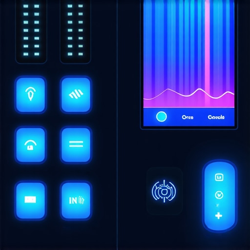 Interaktivni kontrolni panel za pametno LED osvetljenje