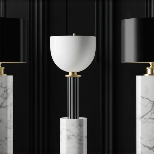 Podne lampe s mramornom bazom: 3 modela za luksuzan kutak 2026.