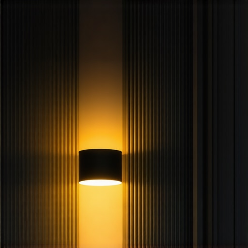 Modern outdoor lighting with intelligent controls and natural-inspired biofillic design.