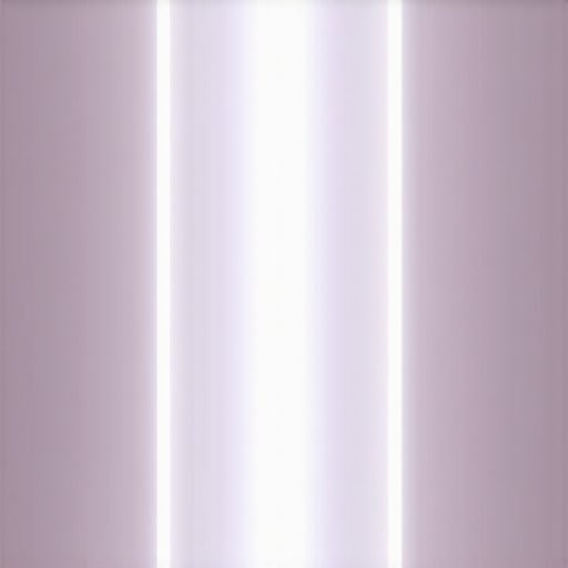 Futuristic Interior Lighting Elements High-tech interior with OLED lighting and holograms