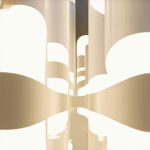 State-of-the-art LED panels integrated seamlessly into contemporary architectural design