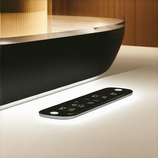 Modern interior with innovative, eco-conscious smart lighting system