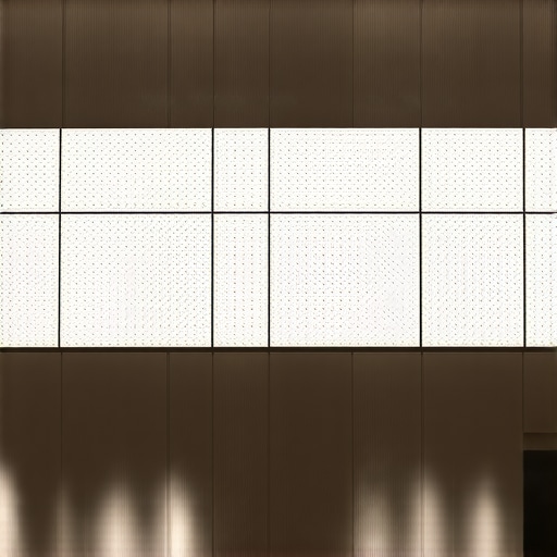 Innovative LED solutions for low ceilings Modern interior with integrated ultrathin LED panels in low ceiling spaces