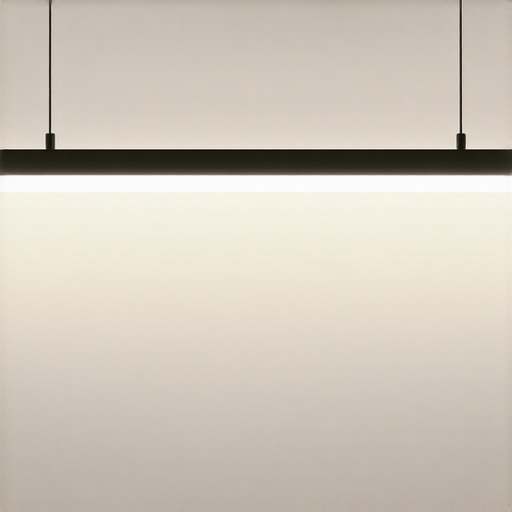 Detalj modernog LED rasvjetnog sistema u luksuznom interijeru, s teksturiranim staklom i minimalističkim dizajnom