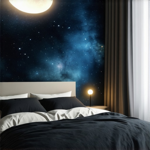 Lusteri s efektom 'starry night': Trend za spavaće sobe 2026.