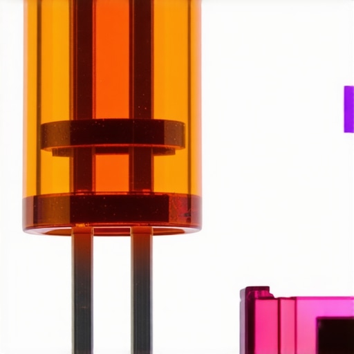 Close-up of nano-coated electrical contacts in a wet bathroom setting.