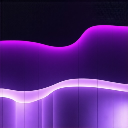 Ilustracija slojevitog rasvjetnog sustava u sofisticiranoj unutarnjoj arhitekturi