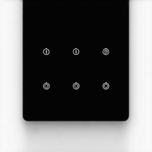 User controlling smart lighting system via mobile app