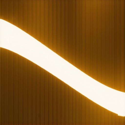 Stylish modern LED lighting in interior and exterior design Contemporary interior and exterior space illuminated by elegant LED lighting fixtures