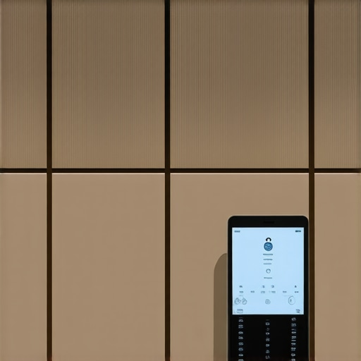 Sistem upravljanja rasvjetom s senzorima i LCD panelima u suvremenoj arhitekturi.